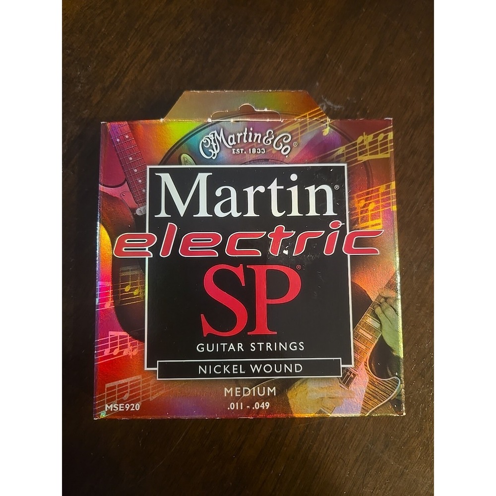Martin & Co Electric‎ SP Guitar Strings .011-.049 Medium Nickel Wound